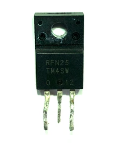 RFN25 TM4SW Fast recovery diode 400V 25A TO-220F Genuine Rohm part tested x1 pcs - Picture 1 of 2