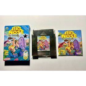 Big Nose the Caveman (NES) Works Great Complete CIB🔥
