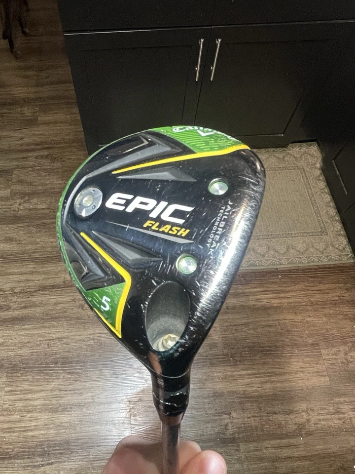 Callaway EPIC Flash 5 madera 18 grados grafito flujo uniforme mujer dama Flex M-105316 Foto 1 de 4