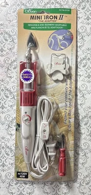 Clover Mini Iron II El Adaptador - 9100 Acolchado Artesanal Foto 1 de 4