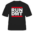 Run Dmt Music House Dance Beats DJ Cool Black T Shirt