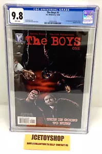 DC WILDSTORM THE BOYS 1 CGC 9.8 1ST APPEARANCE BUTCHER TERROR HUGHIE & A-TRAIN - Picture 1 of 3