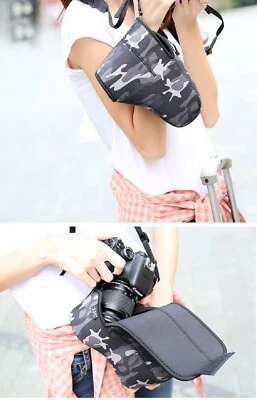 JJC Soft Neoprene Camera Case Bag Pouch for Olympus OM-1 + 12-40mm f/2.8 Lens - Image 1 of 4