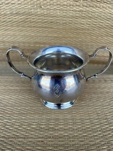 Vintage Estate Sterling Silver Double Handle Cup Monogram C - 91 Grams Lion Mark - Picture 1 of 6