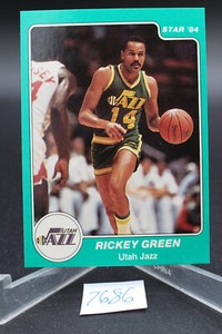 1983-84 Star Rickey Green #140 Rookie RC
