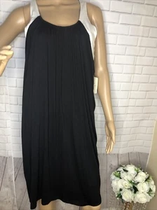 Twenty One White Black Girl's Dress Medium New - Picture 1 of 12