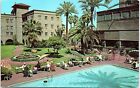 50S Postcard Patio Suites Hotel Westward Ho Downtown Phoenix Az Umbrellas Pool