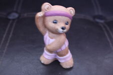 Homco Bear Figurine - Exercise Female Bear 80's Jazzersize #1448