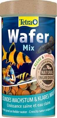 Tetra Wafer Mix Premium Hauptfutter Spirulina-Algen Bodenfische Krebse 250 ml - Bild 1 von 4