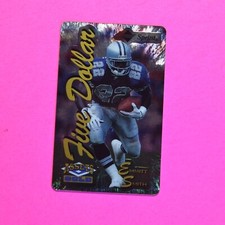 EMMITT SMITH 1995 CLASSIC ASSETS GOLD $5 FIVE DOLLAR PHONE CARD #/1729