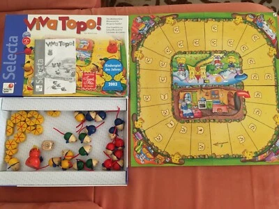 SELECTA Viva Topo Kids Board Game 4 - 99 Years - Image 1 of 4