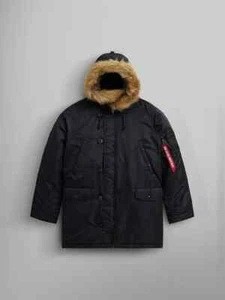 Alpha Industries N3B Parka Schwarz XS Neu! Kostenloser US-Versand! - Bild 1 von 9