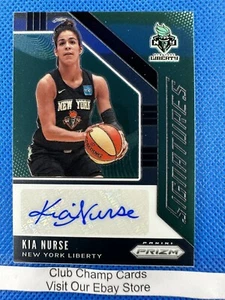 #SG-KNS 2020 Kia enfermera Panini Prizm WNBA firmas de baloncesto autógrafo Liberty - Imagen 1 de 12