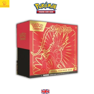 Pokemon Scarlet & Violet Koraidon Elite Trainer Box ETB New Sealed English - Foto 1 di 1