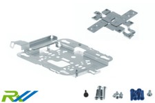 RW RoutersWholesale Ceiling Mount Bracket with Ceiling Grid Clip Compatible with Cisco Aironet AIR-AP-BRACKET-2= / AIR-AP-T-Rail-R=