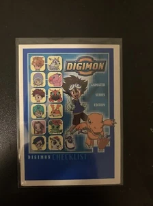 Digimon Checklist Card - Picture 1 of 4