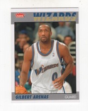 2007-08 FLEER TRADITION 87-88 RETRO GILBERT ARENAS WASHINGTON WIZARDS #87R-5