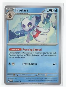 Pokemon Twilight Masquerade SIN Holo Raro Froslass - 053/167 - EXCLUSIVO DE MAZO - Imagen 1 de 1