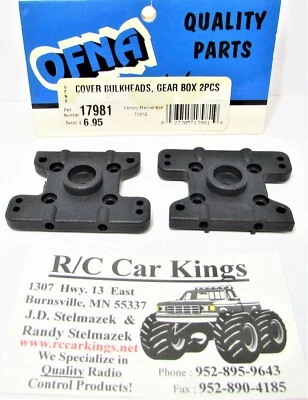 NEW OFNA Pirate 10 Bulkhead Covers, Gear Box Part # OFN17981 - Image 1 of 4