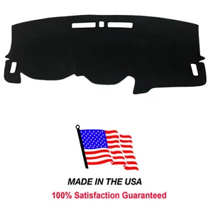 Black Carpet Dash Cover Compatible w/ GMC Terrain 2018-2024 No Collision Warning - Picture 1 of 11