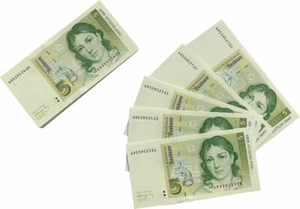 German 1991 5 Marks Banknote GEF - Picture 1 of 1