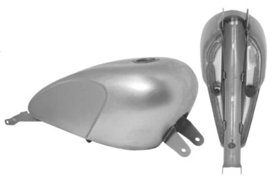 Carbureted Indented Legacy Gallon Gas Fuel Tank For 04-10 Harley Sportster 81058 - Image 1 of 2