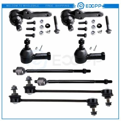 Kit completo de suspensión delantera de 8 piezas para rótula Ford Focus 2006-2007 Foto 1 de 4