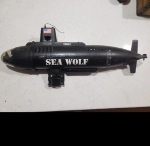 Vintage Nikko Sea Wolf R/C Submarine 11501 Radio Control NO REMOTE/SOLD AS IS - Picture 1 of 8