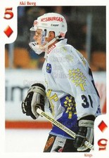 1999-00 Finnish Cardset Aces High Playing Card #17 Aki Berg
