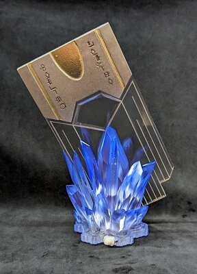 Smallville - Heart of the Ship, 3D printed prop replica with crystal stand. - Image 1 of 4
