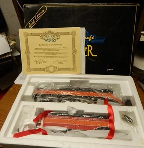 WEAVER SOUTHERN PACIFIC GS-2 SP DAYLIGHT 4-8-4 ENGINE & TENDER 87/300 BRASS NIB - Picture 1 of 12