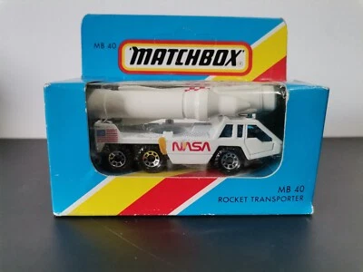 MATCHBOX MB 40 ROCKET TRANSPORTER NASA - Immagine 1 di 4