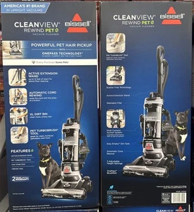Bissell Cleanview Rewind Pet Staubsauger, Modell 3676U, grau - Bild 1 von 11