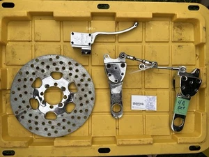 Sifton Star Dual Disc Front Brake Calipers Master Cylinder Harley Chopper Shovel - Bild 1 von 24