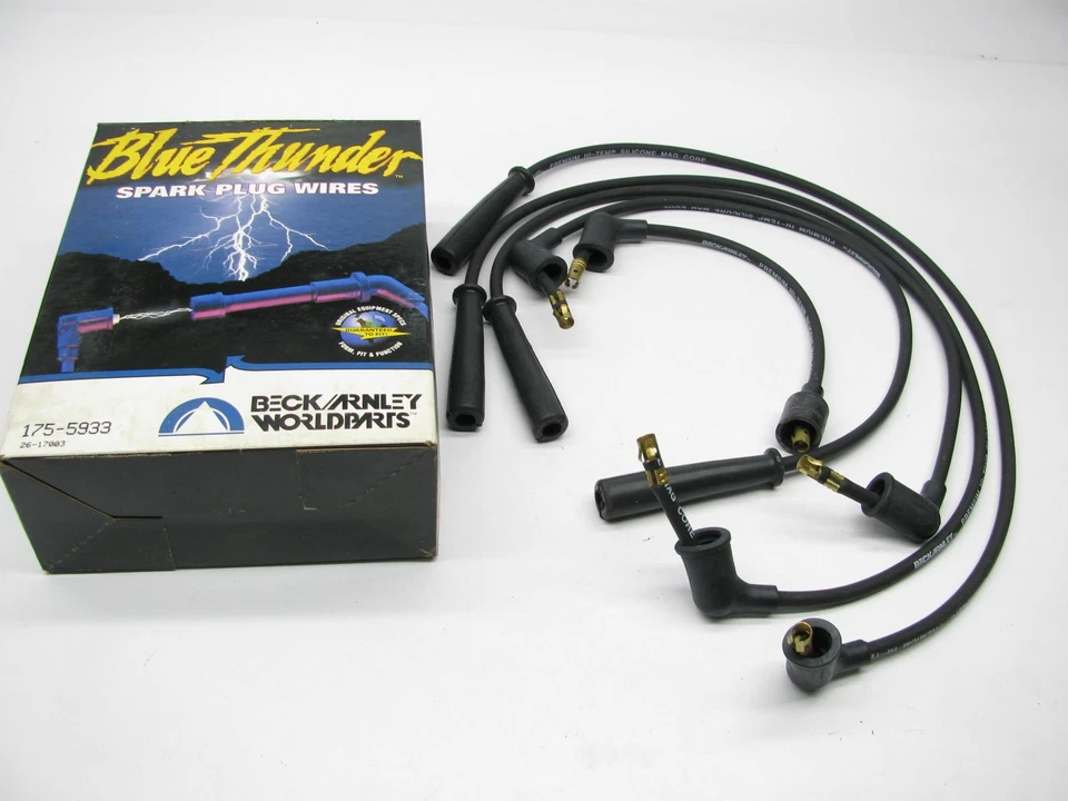 Beck Arnley 175-5866 点火火火花塞电线套装适用于 1985 年斯巴鲁 DL 1.8L-H4 — 第 1/1 张图片