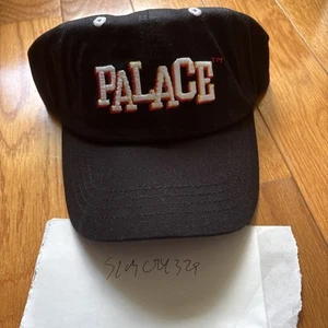 Palace/ Pal Boy 6-panel Hat Black One Size Palace Skateboards New - Picture 1 of 5