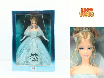 Barbie 2001 edición de coleccionista de vacaciones NRFB 50841 Mattel Foto 1 de 4