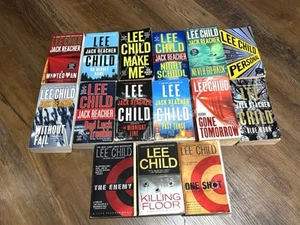 LOT OF 15 LEE CHILD BOOKS Jack Reacher Series NOVELS MYSTERY CRIME THRILLER - Bild 1 von 4