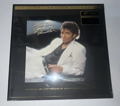 Michael Jackson "Thriller" SEALED MFSL MoFi 180Gram SuperVinyl LP Ultra One Step - Image 1 of 4