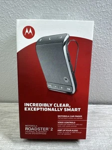 Motorola Roadster 2 Portable Wireless Bluetooth Car Speakerphone FACTORY-SEALED! - Photo 1 sur 4