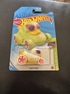 Hot Wheels Glow In The Dark Duck N’ Roll By Mattel- New - Picture 1 of 2