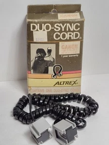 Vintage Altrex Duo-Sync Cord for Canon: T-50, T-70, AE-1, AE-1P, A-1, T-80 - Picture 1 of 7