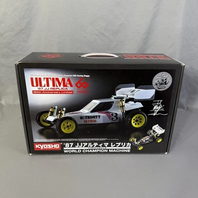 Kyosho Ultima 1987 JJ Replica 60th Anniversary Edition Factory Sealed 30642 - Image 1 of 4