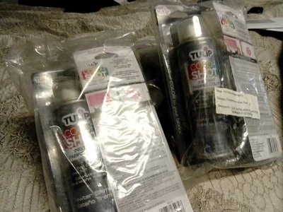 Lot Of  15 Tulip Fabric Spray Paint 3oz Pewter Shimmer Glitter - Image 1 of 4