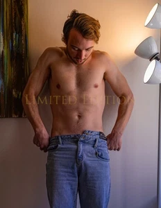 Handsome Male Portrait Physique Gay Interest Limited Edition Photo 8.5x11 8.25 - Picture 1 of 2