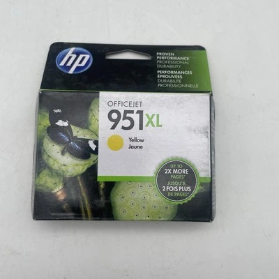HP 951XL (CN048AN140) Yellow Ink Cartridge Exp 04/2017 - Image 1 of 3