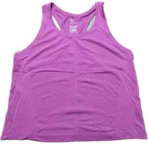 Women's Seamless Racerback Tank~All In Motion~Purple~Large - Picture 1 of 3