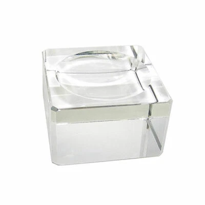 Espositore in vetro con sfere di cristallo base a sfera supporto trasparente ... - Immagine 1 di 4