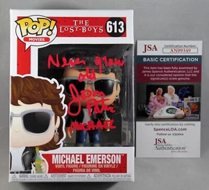 JASON PATRIC SIGNIERT MICHAEL EMERSON FUNKO POP FIGUR LOST BOYS AUTOGRAMM JSA COA - Bild 1 von 2