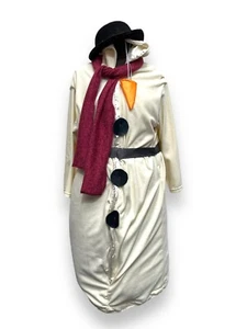 Childs Handmade Snowman Costume - Kids Fancy Dress Christmas Winter - Picture 1 of 7